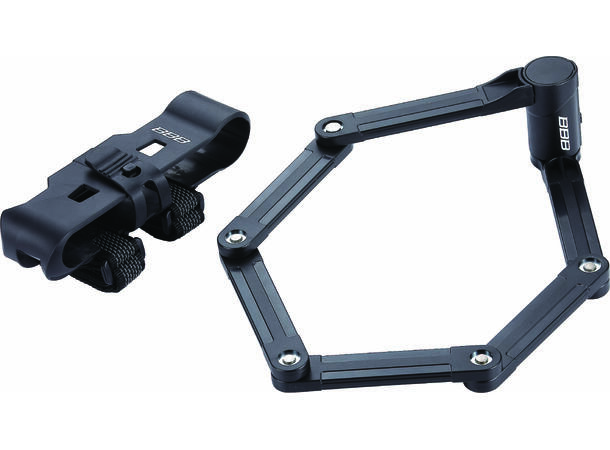 BBB PowerFold BBL-71 Foldbar Lås Nøkkel, Sort, 22.5 x700mm, Level 11 